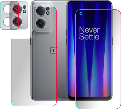 PONDRIK Front and Back Screen Guard for OnePlus Nord CE 2 5G(Pack of 3)