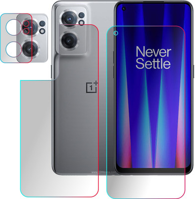 PONDRIK Front and Back Screen Guard for OnePlus Nord CE 2 5G(Pack of 3)