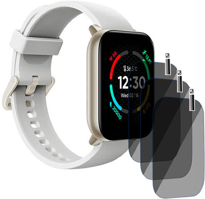 XAZE Screen Guard for Realme TechLife Watch S100 SMART WATCH(Pack of 3)