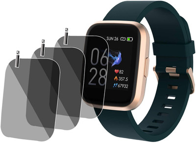 XAZE Screen Guard for Crossbeats Ignite Pro SMART WATCH SCREEN GUARD(Pack of 3)