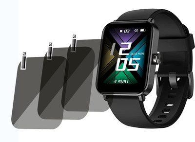 XAZE Screen Guard for GOQii Smart Vital MaX SpO2 SMARTWATCH(Pack of 3)