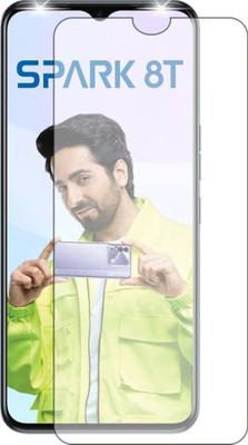 DMJHP Tempered Glass Guard for Tecno Spark 8T(Pack of 1)
