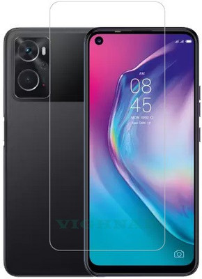 VIGHNAD Tempered Glass Guard for Oppo K10(Pack of 1)