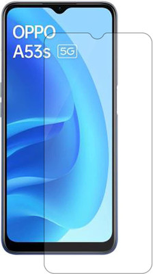 DMJHP Tempered Glass Guard for Oppo A53s 5G(Pack of 1)