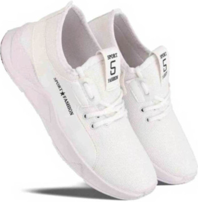 Begone Running Shoes For Men(White , 9)