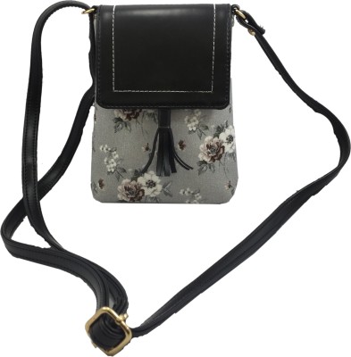 Style Bite Grey Sling Bag Mobile Pouch