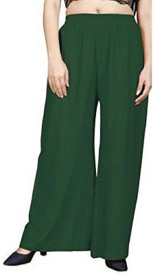 FC First Choice Regular Fit Women Green Trousers