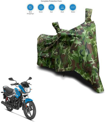 THE REAL ARV Waterproof Two Wheeler Cover for Hero(Passion Pro i3S, Green)