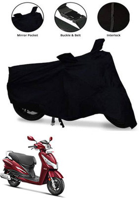 AUTOCAD Two Wheeler Cover for Hero(MotoCorp Destini 125, Black)