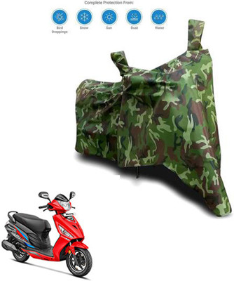 AUTOCAD Waterproof Two Wheeler Cover for Hero(Maestro Edge, Green)