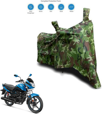 AUTOCAD Two Wheeler Cover for Hero(Splendor I Smart, Green)