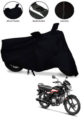 AutoGalaxy Waterproof Two Wheeler Cover for Hero(HF Dawn, Black)