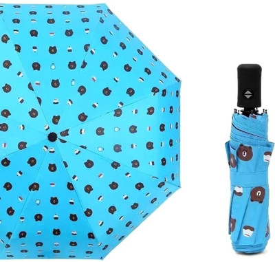 KEKEMI UMB025 3 Fold Automatic Umbrella(Multicolor)
