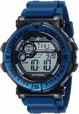 SF NM77061PP03 Sonata Fibre Digital Watch  - For Men