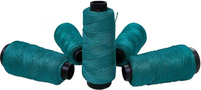 Tiptop Decoration Premium Macramé 4-Ply Nylon Thread (Pack of 1 Spool;100Meters) (Arctic Blue)