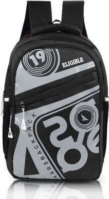 Eligible Casual Shoulder Water Resistant Student Backpack For Unisex With Rain Cover 23 L Laptop Backpack