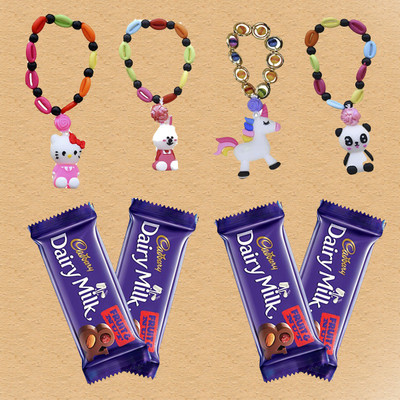 Natali Traders Resin Bracelet Set(Pack of 8)