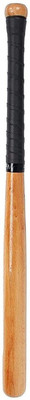 HACKERX Wooden BaseBall Bat Long Durable International Standards Willow BaseBat Maple Baseball  Bat For 15+ Yrs(400-500 g)