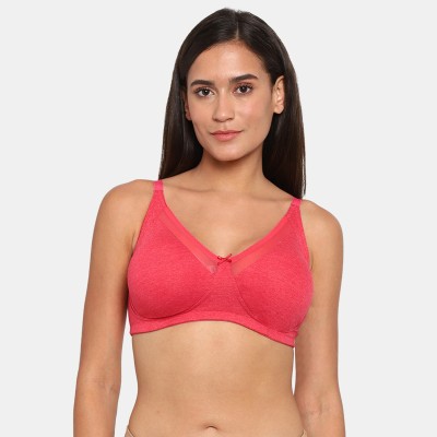 ZIVAME Women T-Shirt Non Padded Bra(Red)