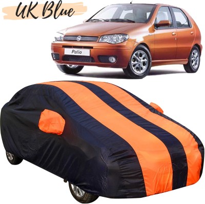 UK Blue Car Cover For Fiat Palio (With Mirror Pockets)(Orange)