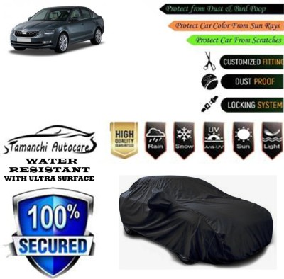Tamanchi Autocare Car Cover For Skoda Octavia 1.8 TSI AT Style Petrol(Black)