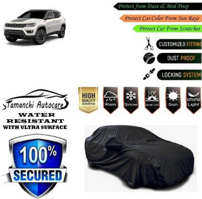 Tamanchi Autocare Car Cover For Jeep Compass Trailhawk 4x4 Diesel(Black)