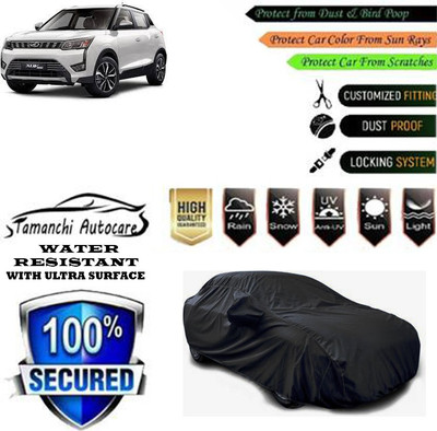 Tamanchi Autocare Car Cover For Mahindra XUV300 W8 AMT Diesel(Black)