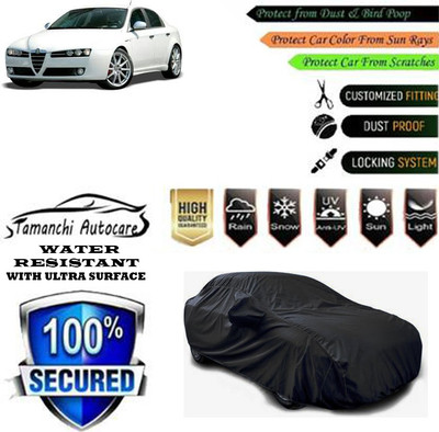 Tamanchi Autocare Car Cover For Alfa Romeo Sedan 159 1750 TBi Ti(Black)