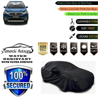 Tamanchi Autocare Car Cover For Maruti Suzuki S-Cross DDiS 200 Zeta(Black)