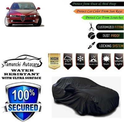 Tamanchi Autocare Car Cover For Alfa Romeo Sedan 159 3.2 V6 Ti(Black)