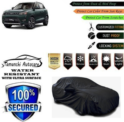 Tamanchi Autocare Car Cover For Mahindra XUV300 W8 Option Dual Tone Diesel(Black)