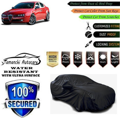 Tamanchi Autocare Car Cover For Alfa Romeo 159 SPORTWAGON 1750 TBi Ti(Black)