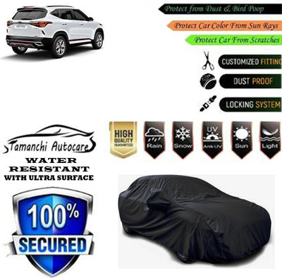 Tamanchi Autocare Car Cover For Kia Seltos GTX Plus Petrol(Black)