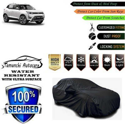 Tamanchi Autocare Car Cover For Mahindra XUV300 W8 AMT Optional Diesel(Black)