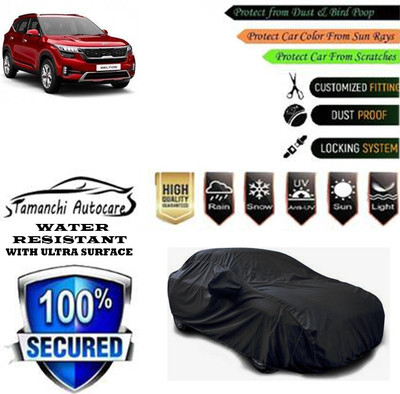 Tamanchi Autocare Car Cover For Kia Seltos HTK D Diesel(Black)
