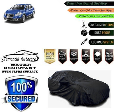 Tamanchi Autocare Car Cover For Maruti Suzuki S-Cross DDiS 200 Sigma(Black)
