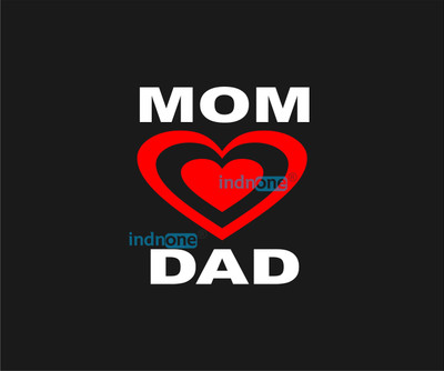 indnone® Sticker & Decal for Car(White, Red)