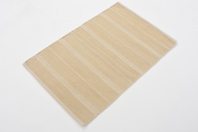 UB Home and Decor Beige Cotton Carpet(2 ft,  X 3 ft, Rectangle)