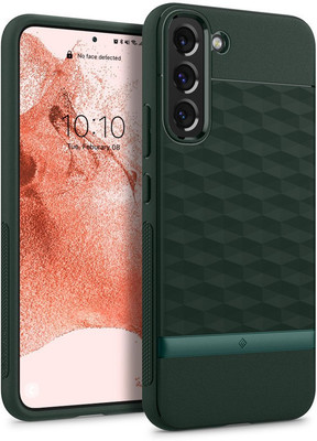 Caseology by Spigen Parallax Back Cover for Samsung Galaxy S22 5G(Green, Dual Protection, Pack of: 1)