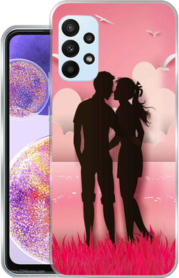 eBoggy Back Cover for Samsung Galaxy A23(Multicolor, Dual Protection, Silicon, Pack of: 1)