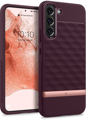 Caseology by Spigen Parallax Back Cover for Samsung Galaxy S22 5G(Red, Dual Protection, Pack of: 1)