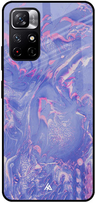 Hocopoco Back Cover for Redmi Note 11T 5G(Multicolor, Grip Case, Silicon, Pack of: 1)
