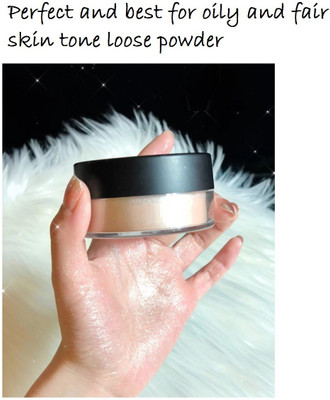 MYEONG BEST FOR DAILY MAKE UP USE FOR OILY AND FAIR SKIN TONE LOOSE POWDER Compact(IVORY, 30 ml)