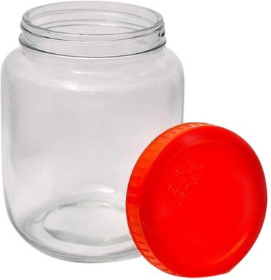 Adhunyk Glass Grocery Container  - 3000 ml(Clear)