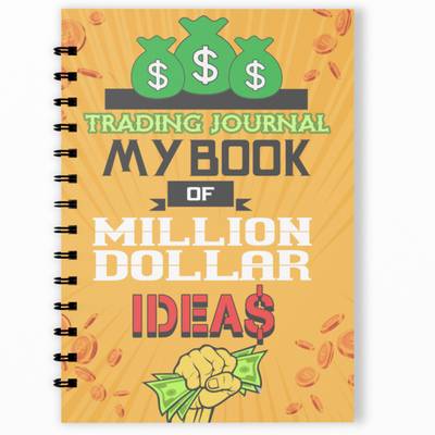 RINKON Stockmarket Trading Journal Notebook Day Trade Log Record Trader Tradingsetup A4 Journal Rulled 120 Pages