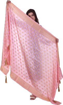 INVENT FASHION Pure Silk Woven Women Dupatta