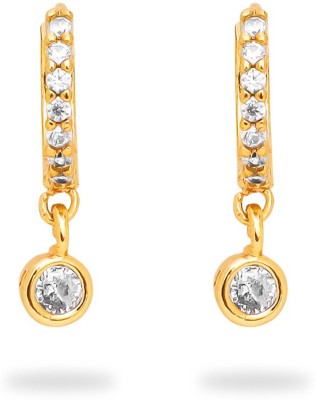 LUV FASHION Party wear western primium quality earrings Cubic Zirconia Brass Clip-on Earring