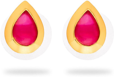 LUV FASHION Party wear western primium quality earrings Cubic Zirconia Brass Stud Earring
