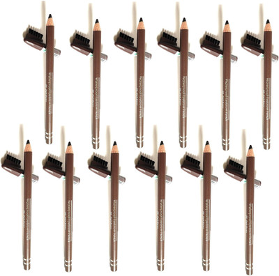 YAWI make up eye brow pencil brown Combo(Brown)