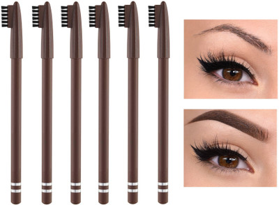 MYEONG Waterproof Long lasting Make up Eye brow pencil(Brown)